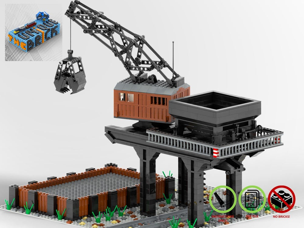 LEGO-MOC - Coal Loader - The Unique Brick