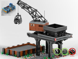
                  
                    Load image into Gallery viewer, LEGO-MOC - Coal Loader - The Unique Brick
                  
                