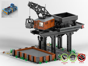 
                  
                    Load image into Gallery viewer, LEGO-MOC - Coal Loader - The Unique Brick
                  
                