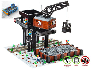 
                  
                    Load image into Gallery viewer, LEGO-MOC - Coal Loader - The Unique Brick
                  
                