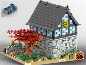 
                  
                    Load image into Gallery viewer, LEGO-MOC - Country House - The Unique Brick
                  
                