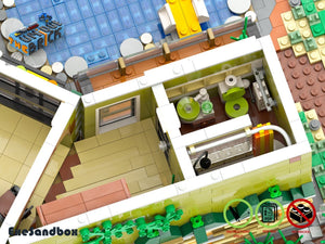 
                  
                    Load image into Gallery viewer, LEGO-MOC - Forestside House - The Unique Brick
                  
                