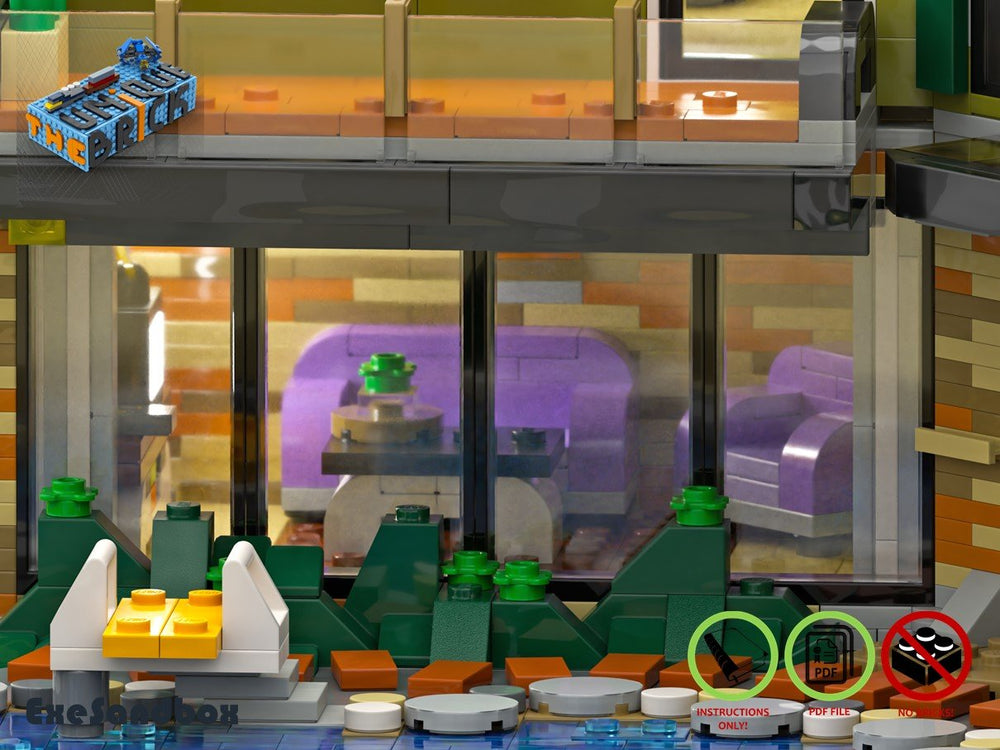 
                  
                    Load image into Gallery viewer, LEGO-MOC - Forestside House - The Unique Brick
                  
                