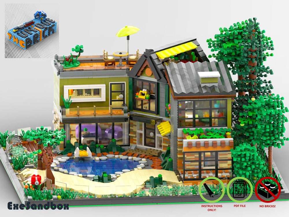 LEGO-MOC - Forestside House - The Unique Brick