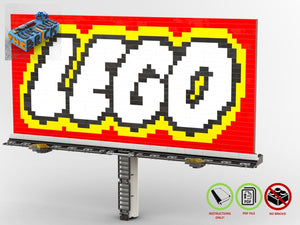 
                  
                    Load image into Gallery viewer, LEGO-MOC - LEGO City Welcome Sign - The Unique Brick
                  
                