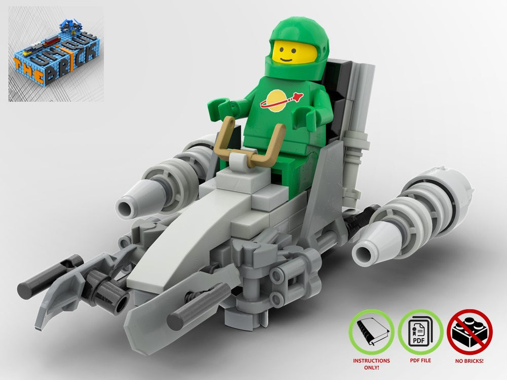 LEGO-MOC - Lunar Speeder - The Unique Brick