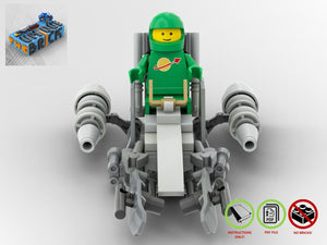 
                  
                    Load image into Gallery viewer, LEGO-MOC - Lunar Speeder - The Unique Brick
                  
                