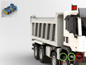 
                  
                    Load image into Gallery viewer, LEGO-MOC - MAN Truck - The Unique Brick
                  
                