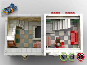 
                  
                    Load image into Gallery viewer, LEGO-MOC - Modular Book Store and Residence House - The 
                  
                