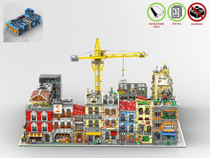 
                  
                    Load image into Gallery viewer, LEGO-MOC - Modular Buildings Collection - The Unique Brick
                  
                