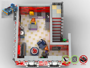 
                  
                    Load image into Gallery viewer, LEGO-MOC - Modular Cafe Corner ’Brickoffee’ - The Unique 
                  
                