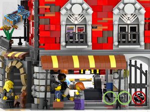 
                  
                    Load image into Gallery viewer, LEGO-MOC - Modular Cafe Corner ’Brickoffee’ - The Unique 
                  
                