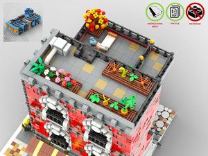 
                  
                    Load image into Gallery viewer, LEGO-MOC - Modular Cafe Corner ’Brickoffee’ - The Unique 
                  
                
