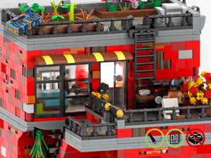 
                  
                    Load image into Gallery viewer, LEGO-MOC - Modular Cafe Corner ’Brickoffee’ - The Unique 
                  
                