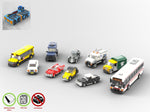 LEGO-MOC - Modular City Essentials Pack - The Unique Brick