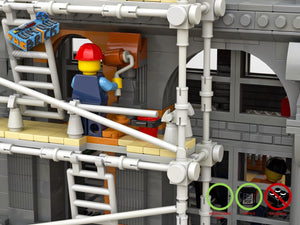 
                  
                    Load image into Gallery viewer, LEGO-MOC - Modular Construction Site - The Unique Brick
                  
                