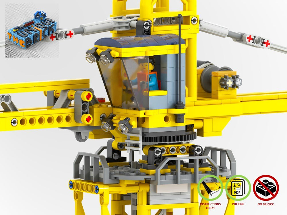 
                  
                    Load image into Gallery viewer, LEGO-MOC - Modular Construction Site - The Unique Brick
                  
                