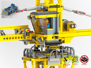 
                  
                    Load image into Gallery viewer, LEGO-MOC - Modular Construction Site - The Unique Brick
                  
                