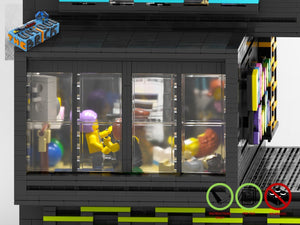 
                  
                    Load image into Gallery viewer, LEGO-MOC - Modular Fitness Studio - The Unique Brick
                  
                