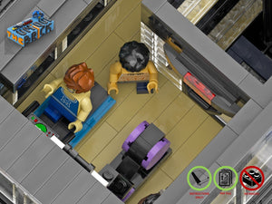 
                  
                    Load image into Gallery viewer, LEGO-MOC - Modular Fitness Studio - The Unique Brick
                  
                