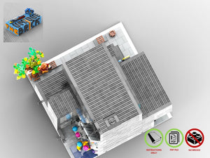 
                  
                    Load image into Gallery viewer, LEGO-MOC - Modular Fitness Studio - The Unique Brick
                  
                