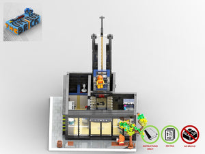 
                  
                    Load image into Gallery viewer, LEGO-MOC - Modular Fitness Studio - The Unique Brick
                  
                