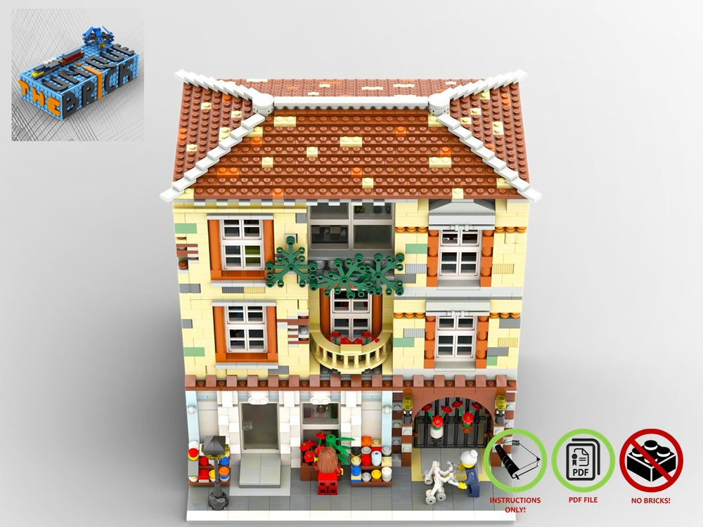 
                  
                    Load image into Gallery viewer, LEGO-MOC - Modular Florist - The Unique Brick
                  
                