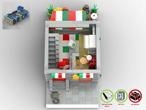 
                  
                    Load image into Gallery viewer, LEGO-MOC - Modular Gourmet Restaurant and Pizzeria - The 
                  
                