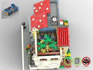 
                  
                    Load image into Gallery viewer, LEGO-MOC - Modular Gourmet Restaurant and Pizzeria - The 
                  
                