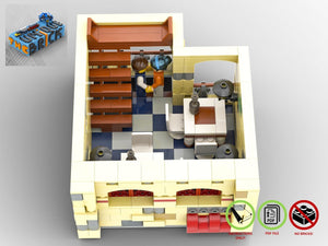 
                  
                    Load image into Gallery viewer, LEGO-MOC - Modular Gourmet Restaurant and Pizzeria - The 
                  
                