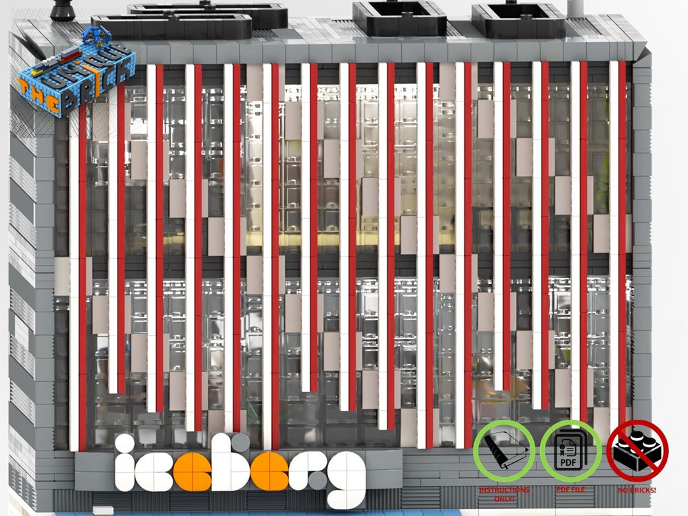 
                  
                    Load image into Gallery viewer, LEGO-MOC - Modular Ice Cream Parlor ’Iceberg’ - The Unique 
                  
                