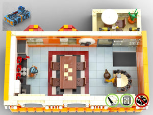 
                  
                    Load image into Gallery viewer, LEGO-MOC - Modular Ice Cream Store - The Unique Brick
                  
                
