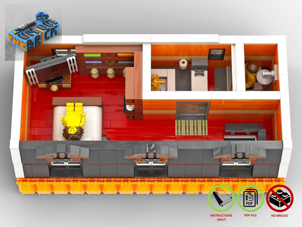 
                  
                    Load image into Gallery viewer, LEGO-MOC - Modular Ice Cream Store - The Unique Brick
                  
                