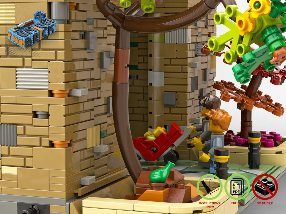 
                  
                    Load image into Gallery viewer, LEGO-MOC - Modular Park Passage - The Unique Brick
                  
                