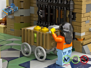 
                  
                    Load image into Gallery viewer, LEGO-MOC - Modular Park Passage - The Unique Brick
                  
                