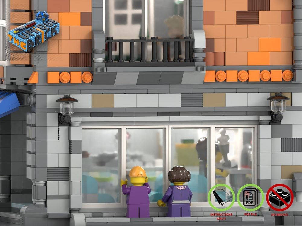 
                  
                    Load image into Gallery viewer, LEGO-MOC - Modular Patisserie - The Unique Brick
                  
                