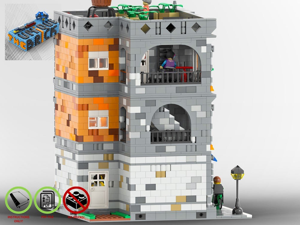 LEGO-MOC - Modular Patisserie - The Unique Brick