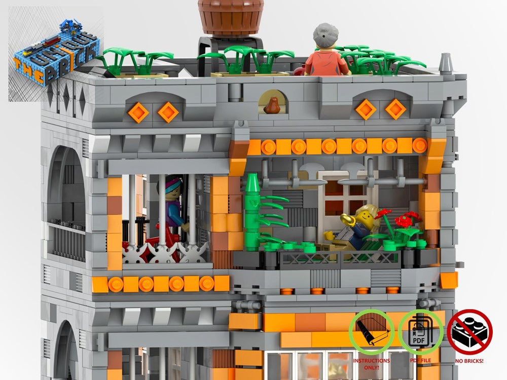 
                  
                    Load image into Gallery viewer, LEGO-MOC - Modular Patisserie - The Unique Brick
                  
                