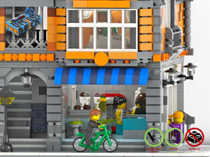 
                  
                    Load image into Gallery viewer, LEGO-MOC - Modular Patisserie - The Unique Brick
                  
                