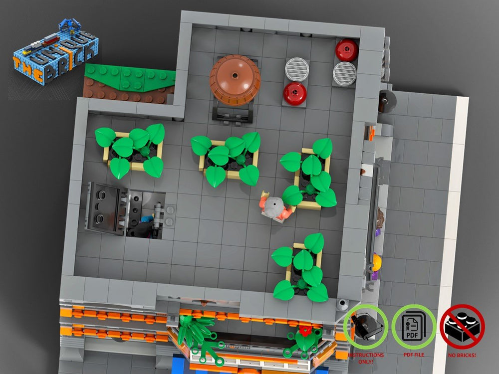
                  
                    Load image into Gallery viewer, LEGO-MOC - Modular Patisserie - The Unique Brick
                  
                