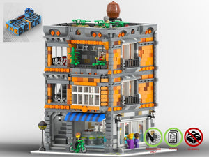 
                  
                    Load image into Gallery viewer, LEGO-MOC - Modular Patisserie - The Unique Brick
                  
                