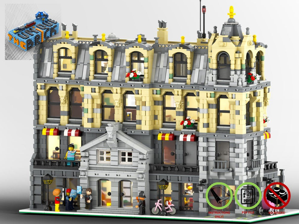telt tør Inca Empire LEGO MOC Modular Building Town Hall – The Unique Brick