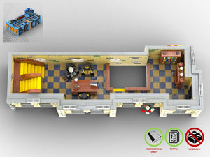 
                  
                    Load image into Gallery viewer, LEGO-MOC - Modular Town Hall - The Unique Brick
                  
                