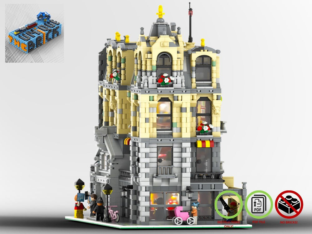 LEGO-MOC - Modular Town Hall - The Unique Brick