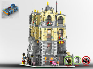 
                  
                    Load image into Gallery viewer, LEGO-MOC - Modular Town Hall - The Unique Brick
                  
                