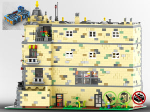 
                  
                    Load image into Gallery viewer, LEGO-MOC - Modular Town Hall - The Unique Brick
                  
                