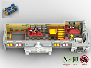 
                  
                    Load image into Gallery viewer, LEGO-MOC - Modular Town Hall - The Unique Brick
                  
                