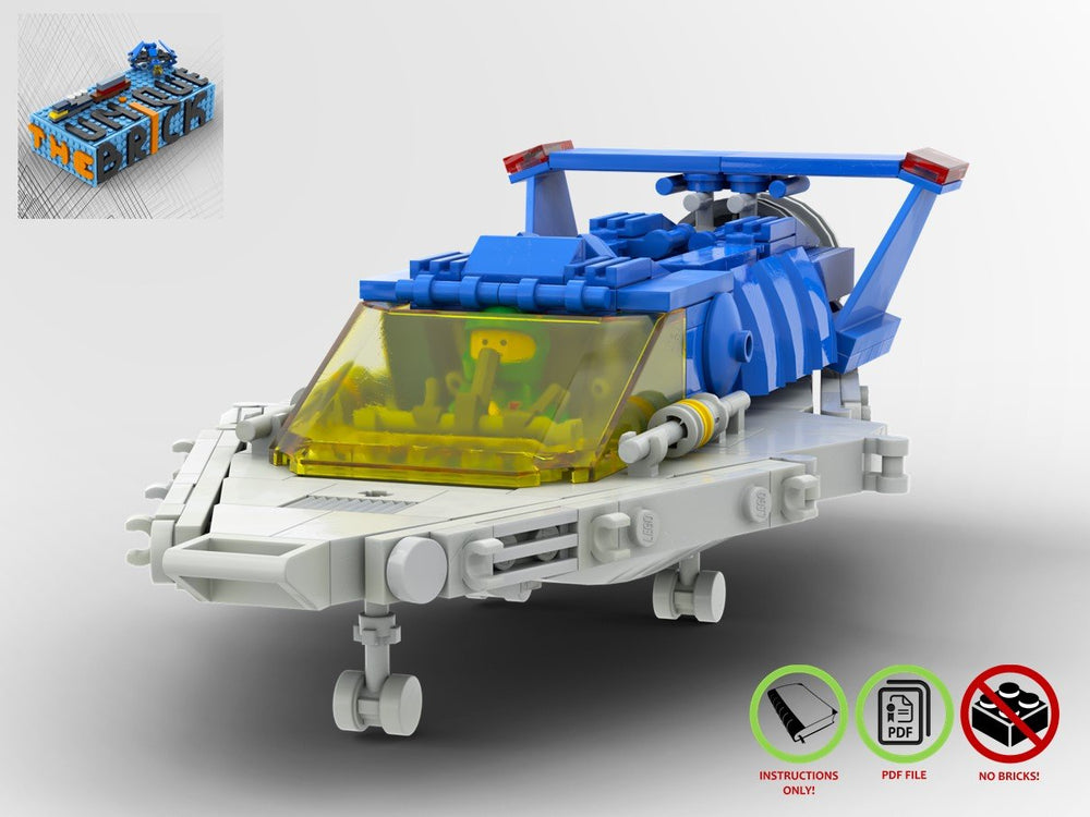 LEGO-MOC - Short Range Transport NLL950 - The Unique Brick
