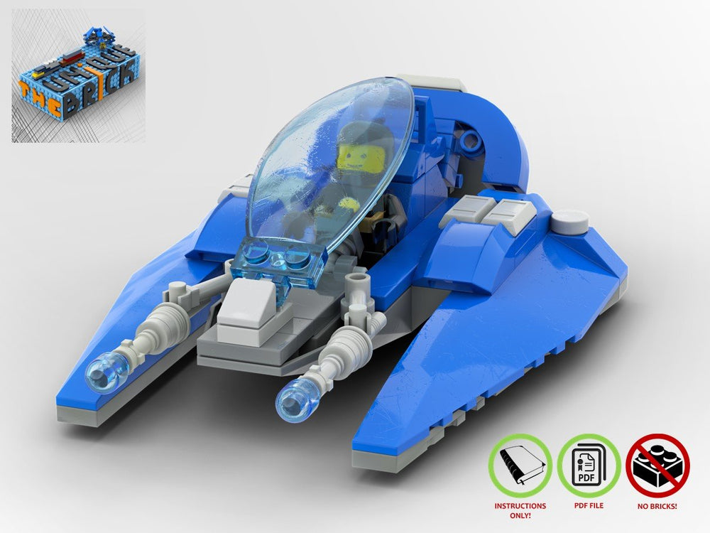 LEGO-MOC - Surface Skimmer NLL942 - The Unique Brick