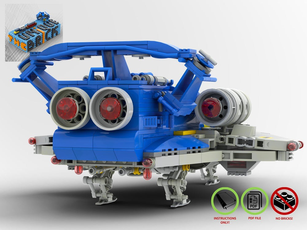 
                  
                    Load image into Gallery viewer, LEGO-MOC - The Pathfinder NLL-958 - The Unique Brick
                  
                